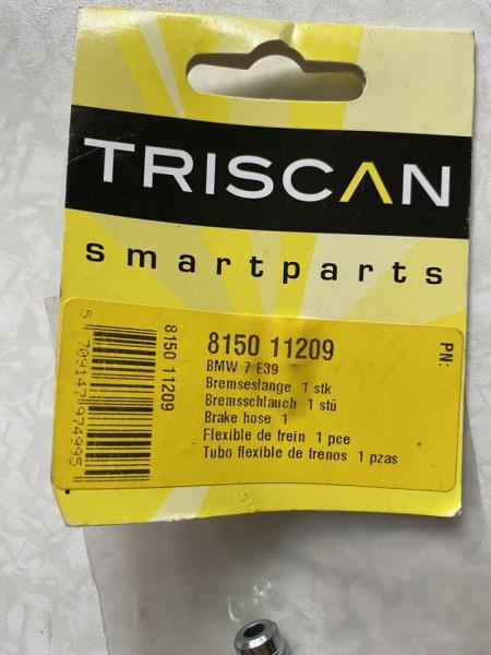 Triscan 815011209 Bremsschlauch BMW 7er (E38) , Z8 hinten